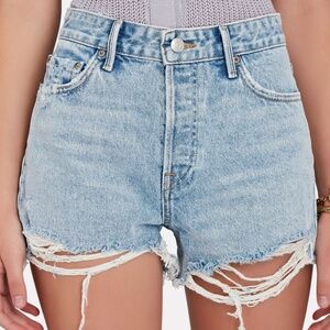 GRLFRND Helena Denim Shorts